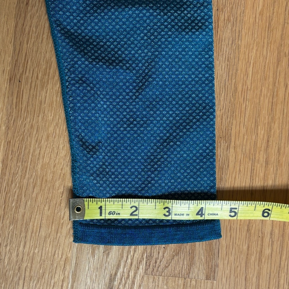 Teal Seamless Active Leggings S - Picture 6 of 6